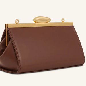 Reike Nen Pebble long mini bag CAMEL BRAND NEW!!!  COW LEATHER